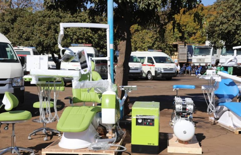 Commissioning of Magnetic Resonance Imaging (MRI) equipment, medical equipment and vehicles at Parirenyatwa Hospital