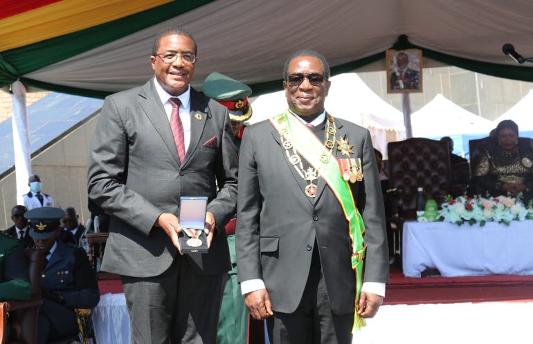 His Excellency President Emmerson Mnangagwa led the nation in commemorating the 2023 National Heroes Day