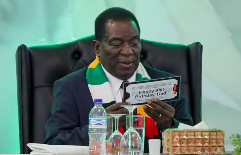HE President Mnangagwa birthday celebrations